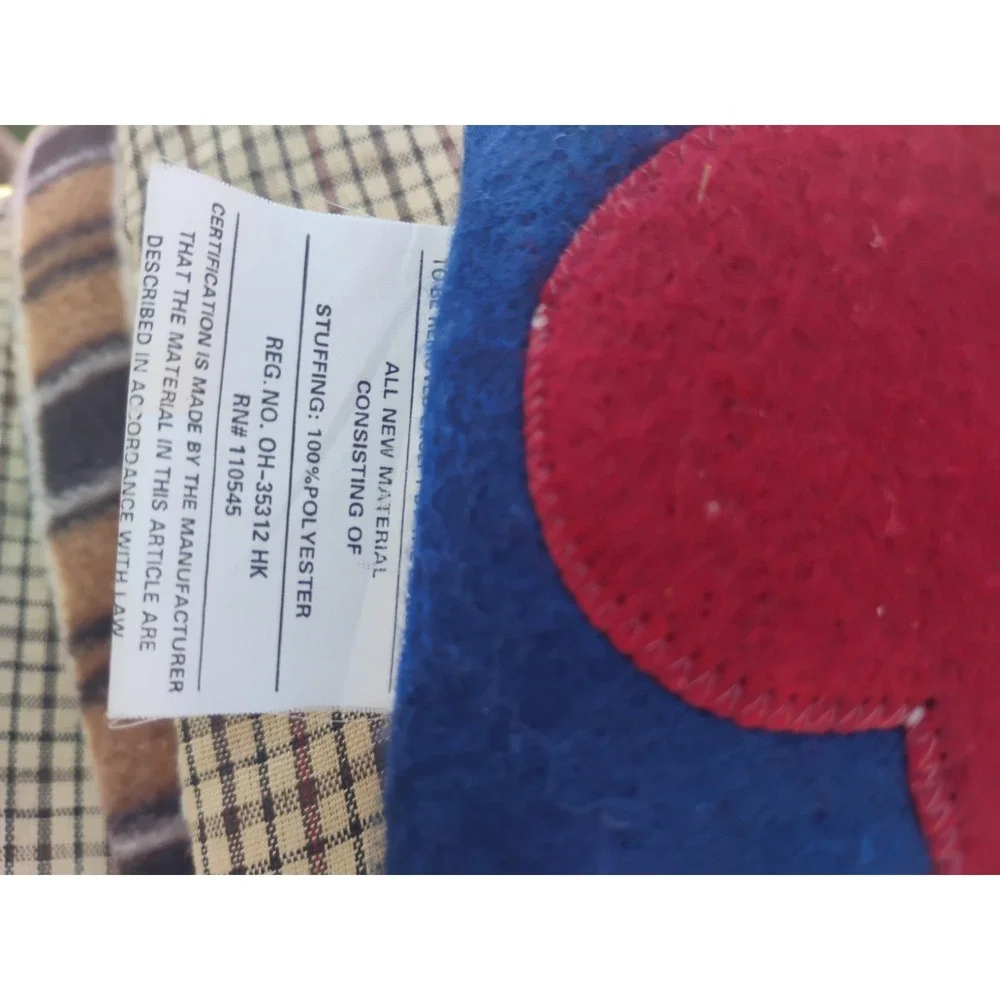 Bear Creations HTF Design3D Plush Quilted Patchwork Teddy Bears Throw Size 49x60